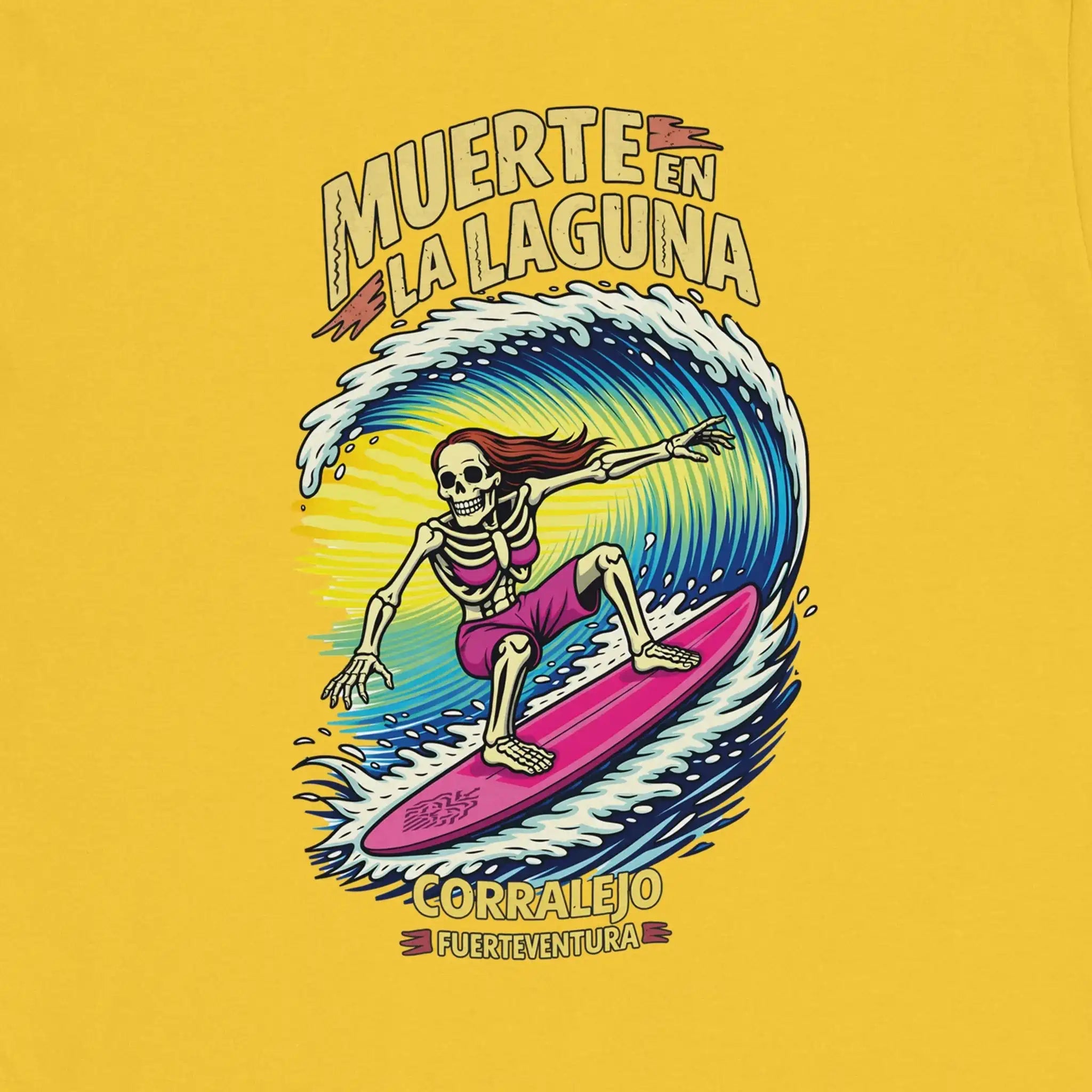 Muerte en la Laguna | Chica surfera