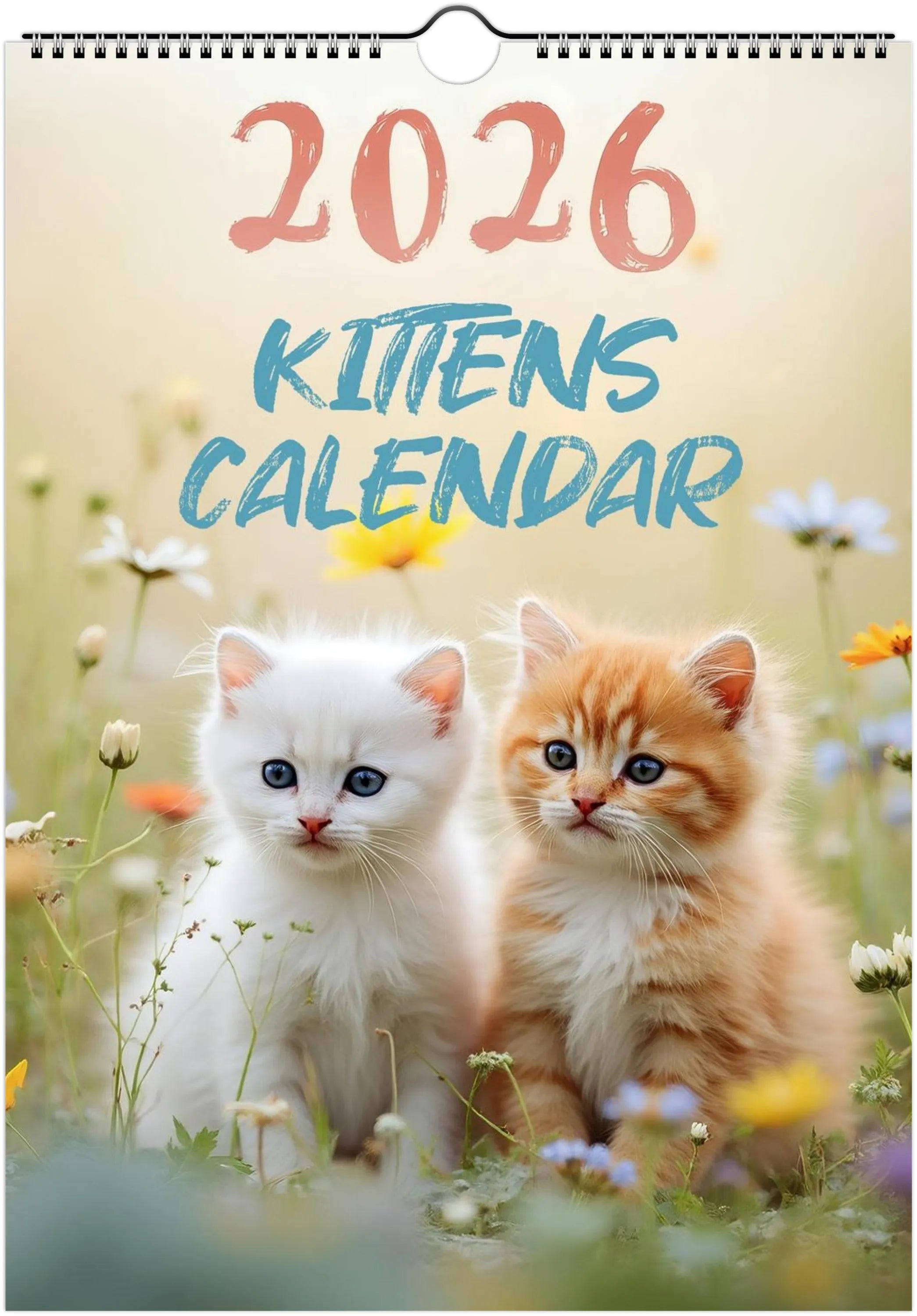 Cute Kittens 2026 Calendar 😻 | ENGLISH | Cute Kittens Perfect Gift for Kitten Lovers