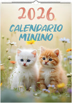 Minino Calendar 2026 😻 | SPANISH | Cute Kittens Perfect Gift for Cat Lovers