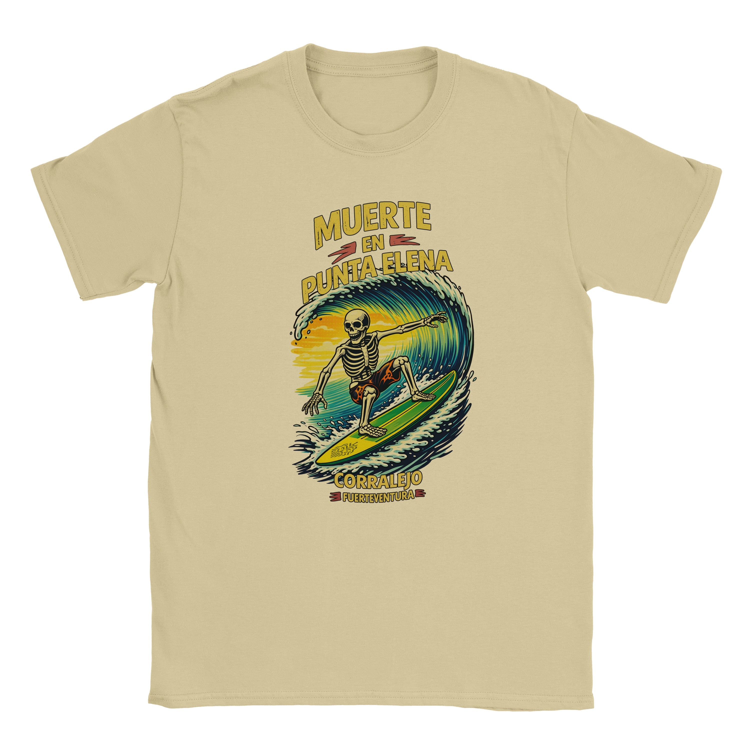 PUNTA ELENA DEATH - Unisex Surf T-Shirt | Surf School | Surf Gift