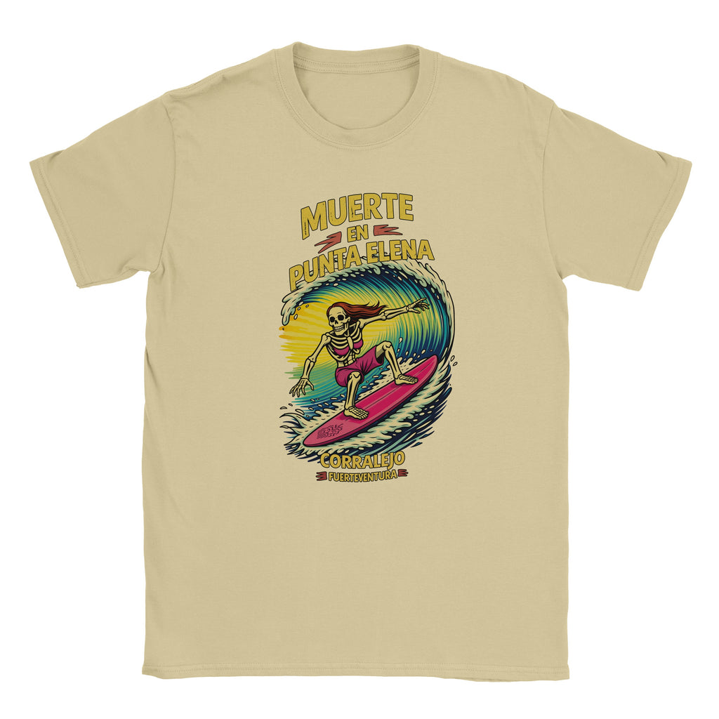 PUNTA ELENA DEATH - Unisex Surf T-Shirt | Surf School | Surf Gift