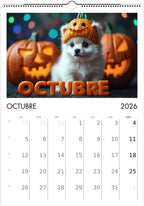 2026 Cute Puppies Calendar 🐶 | ENGLISH | Beautiful Dog Calendar A4/A3 | Gift for Dog Lovers | Decorative Cute Puppies 2026 Calendar