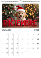 2026 Cute Puppies Calendar 🐶 | ENGLISH | Beautiful Dog Calendar A4/A3 | Gift for Dog Lovers | Decorative Cute Puppies 2026 Calendar