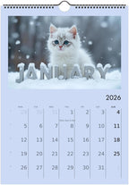 Cute Kittens 2026 Calendar 😻 | ENGLISH | Cute Kittens Perfect Gift for Kitten Lovers