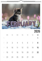 Cute Kittens 2026 Calendar 😻 | ENGLISH | Cute Kittens Perfect Gift for Kitten Lovers
