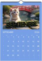 Minino Calendar 2026 😻 | SPANISH | Cute Kittens Perfect Gift for Cat Lovers