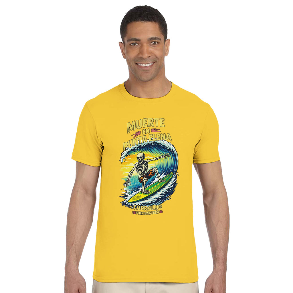 PUNTA ELENA DEATH - Unisex Surf T-Shirt | Surf School | Surf Gift