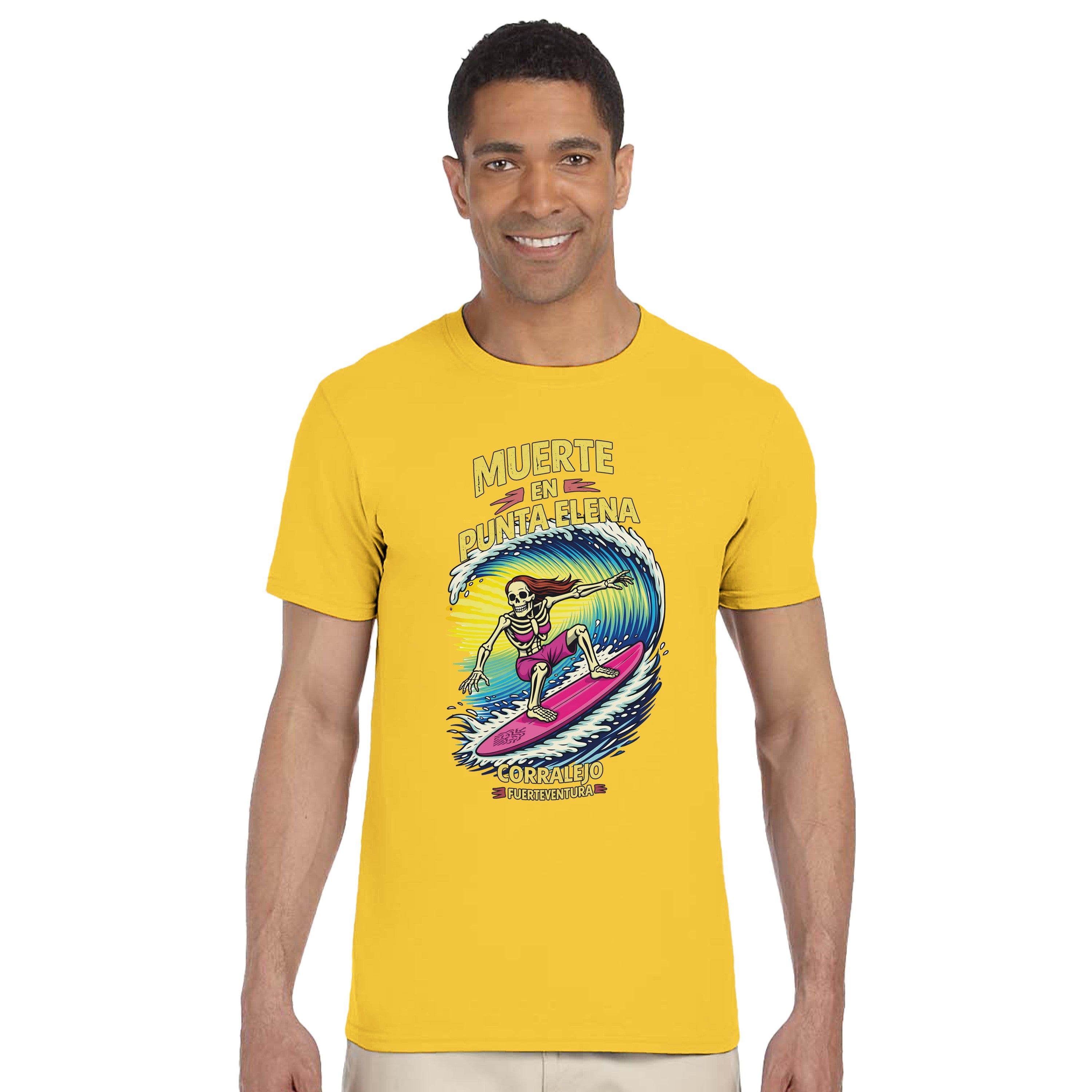 PUNTA ELENA DEATH - Unisex Surf T-Shirt | Surf School | Surf Gift