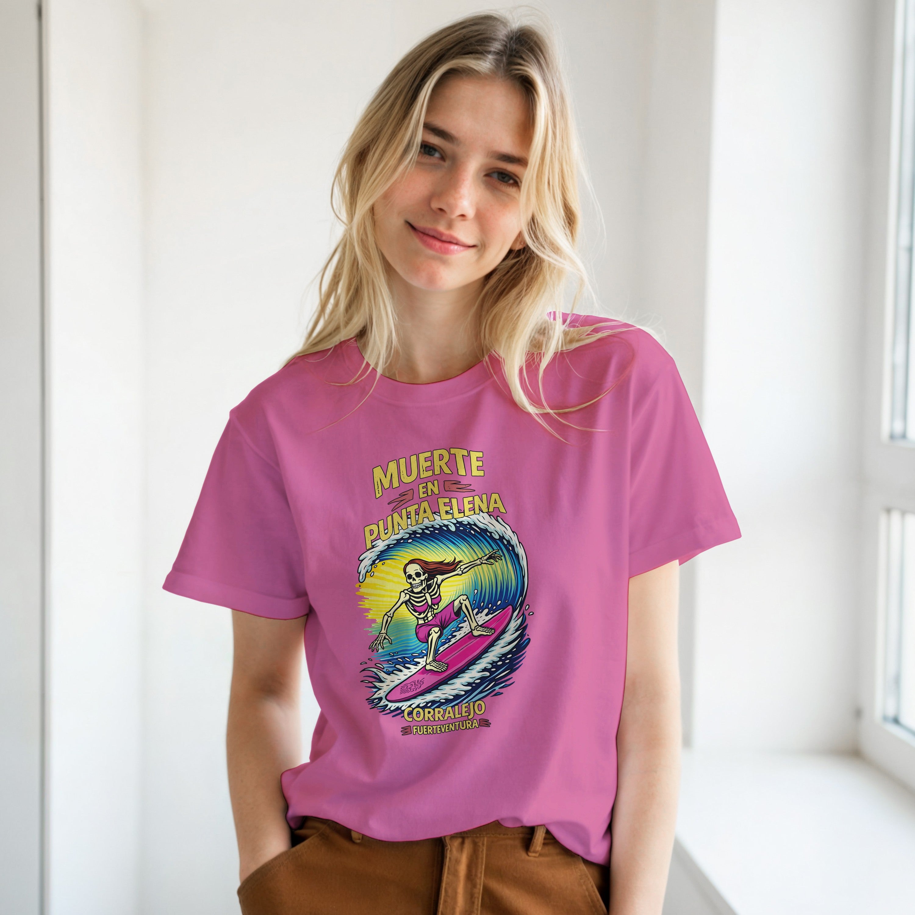 PUNTA ELENA DEATH - Unisex Surf T-Shirt | Surf School | Surf Gift