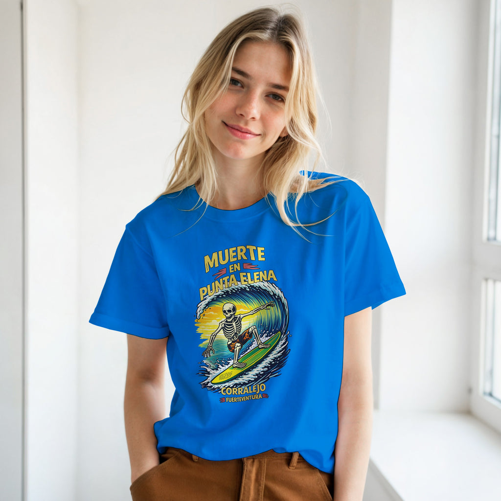 PUNTA ELENA DEATH - Unisex Surf T-Shirt | Surf School | Surf Gift