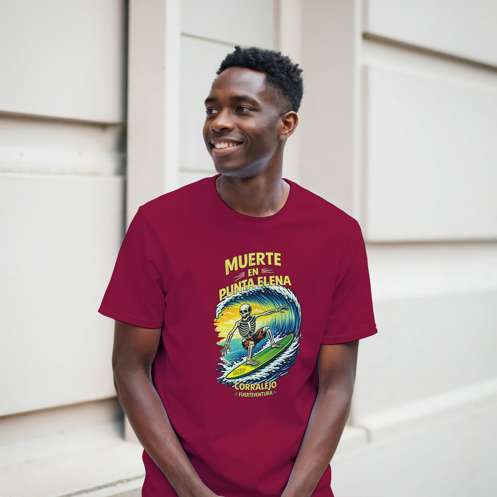 PUNTA ELENA DEATH - Unisex Surf T-Shirt | Surf School | Surf Gift