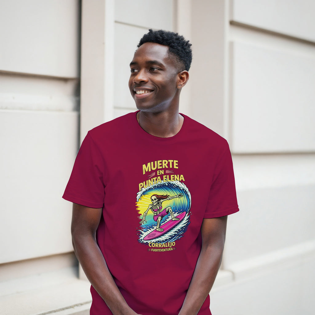 PUNTA ELENA DEATH - Unisex Surf T-Shirt | Surf School | Surf Gift